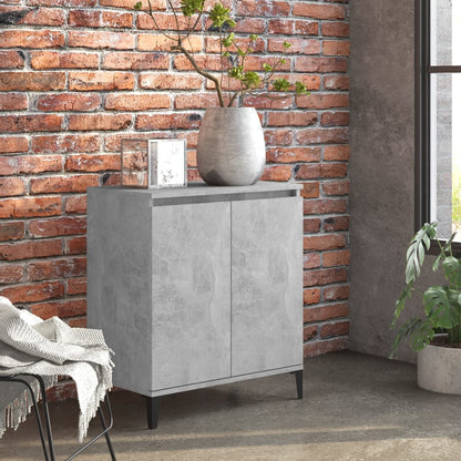 Credenza Grigio Cemento 60x35x70 cm in Legno Multistrato - homemem39