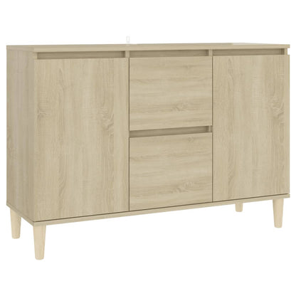 Credenza Rovere Sonoma 101x35x70 cm in Legno Multistrato - homemem39