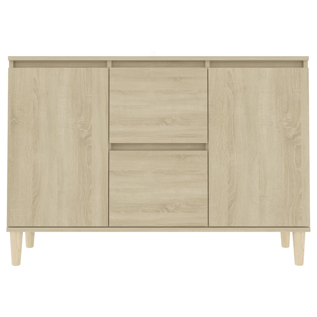 Credenza Rovere Sonoma 101x35x70 cm in Legno Multistrato - homemem39