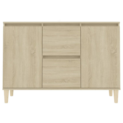 Credenza Rovere Sonoma 101x35x70 cm in Legno Multistrato - homemem39