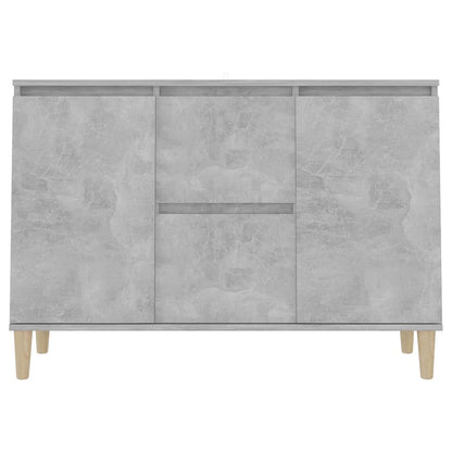 Credenza Grigio Cemento 101x35x70 cm in Legno Multistrato - homemem39
