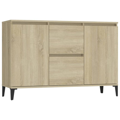 Credenza Rovere Sonoma 102x35x70 cm in Legno Multistrato - homemem39