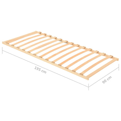 Rete a Doghe con 13 Doghe 90x200 cm | homemem39