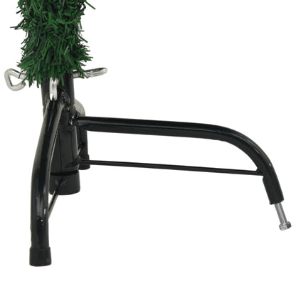 Albero di Natale Artificiale Metà con Supporto Verde 120 cm PVC