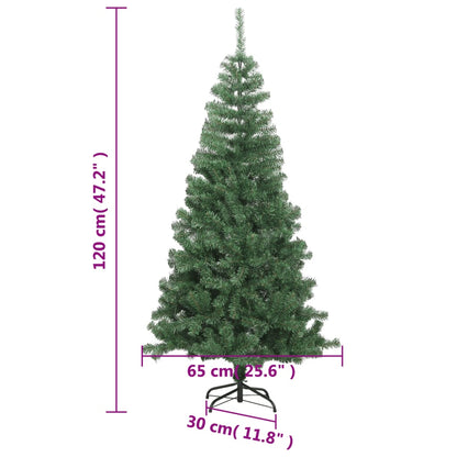 Albero di Natale Artificiale con Supporto 120 cm 230 Rami