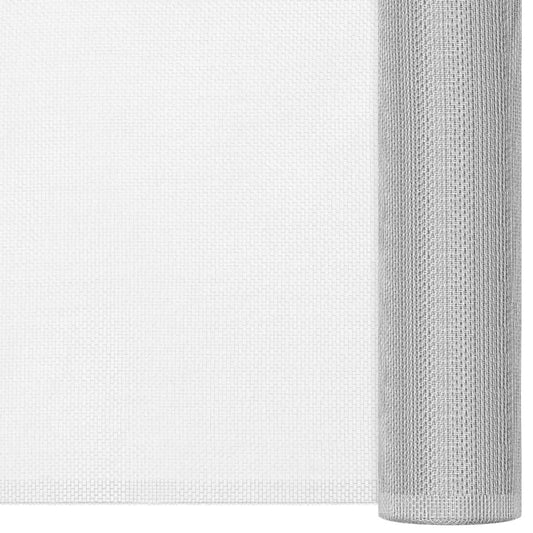 Zanzariera in Alluminio 80x500 cm Argento