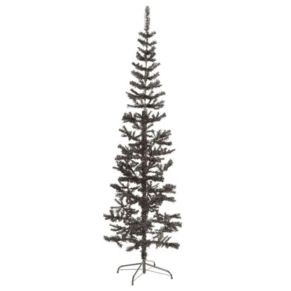 Albero di Natale Sottile Nero 180 cm - homemem39