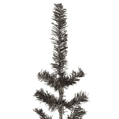 Albero di Natale Sottile Nero 180 cm