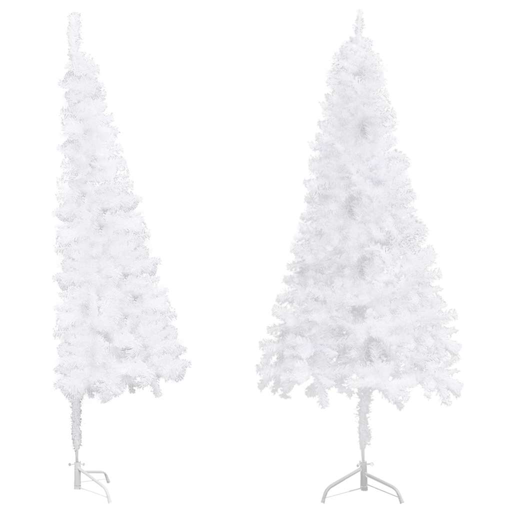 Alberi di Natale artificiali PVC, Steel White