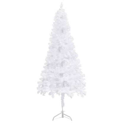 Albero di Natale Artificiale ad Angolo Bianco 240 cm PVC