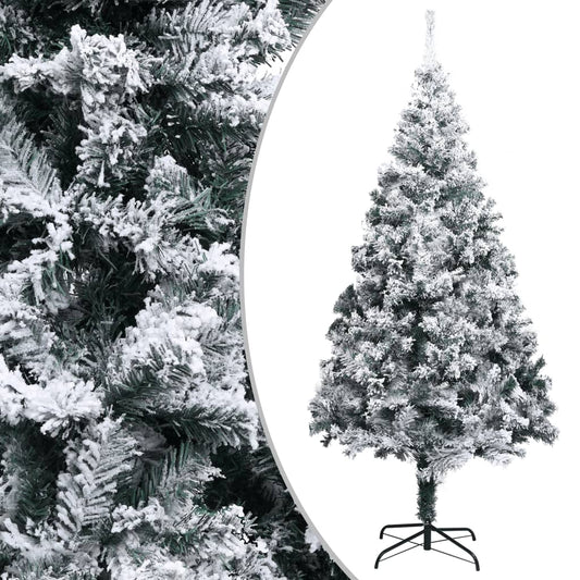 Albero di Natale Artificiale con Neve Verde 300 cm PVC