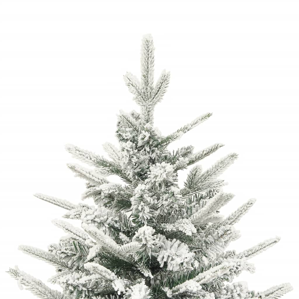 Albero di Natale Artificiale con Neve Verde 120 cm PVC e PE - homemem39