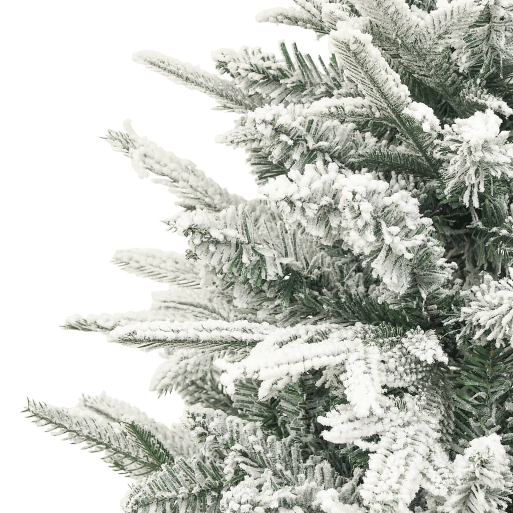 Albero di Natale Artificiale con Neve Verde 120 cm PVC e PE - homemem39