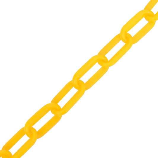 Catena Segnaletica Gialla 100 m Ø6 mm in Plastica - homemem39