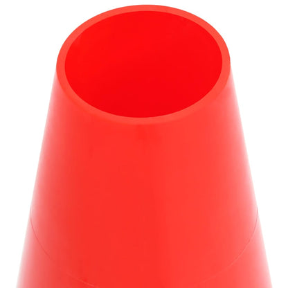 Set Segnaletica Coni Stradali e Catena da 10 m Rosso Bianco | homemem39