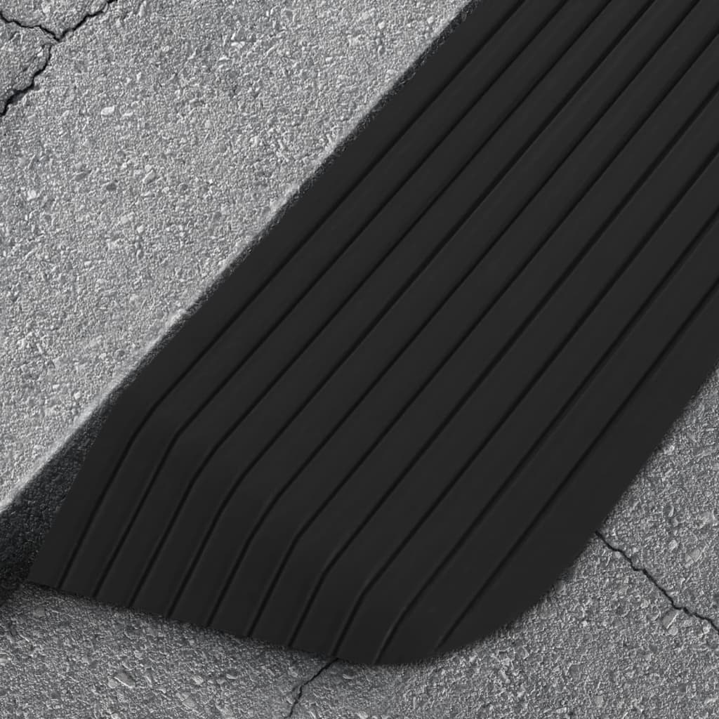 Rampe per Soglia 2 pz 110x32x3,8 cm in Gomma | homemem39