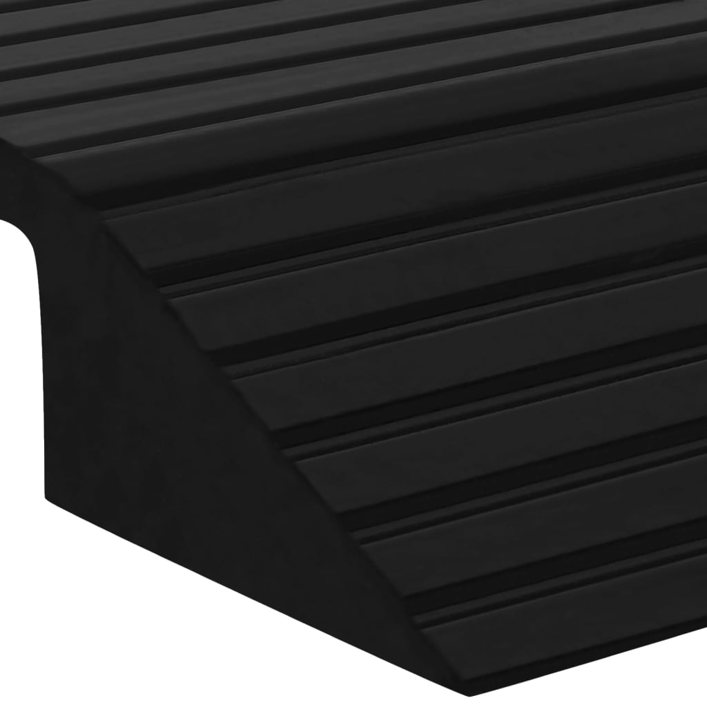 Rampe per Soglia a Ponte 3pz 49x40x8 cm Gomma | homemem39