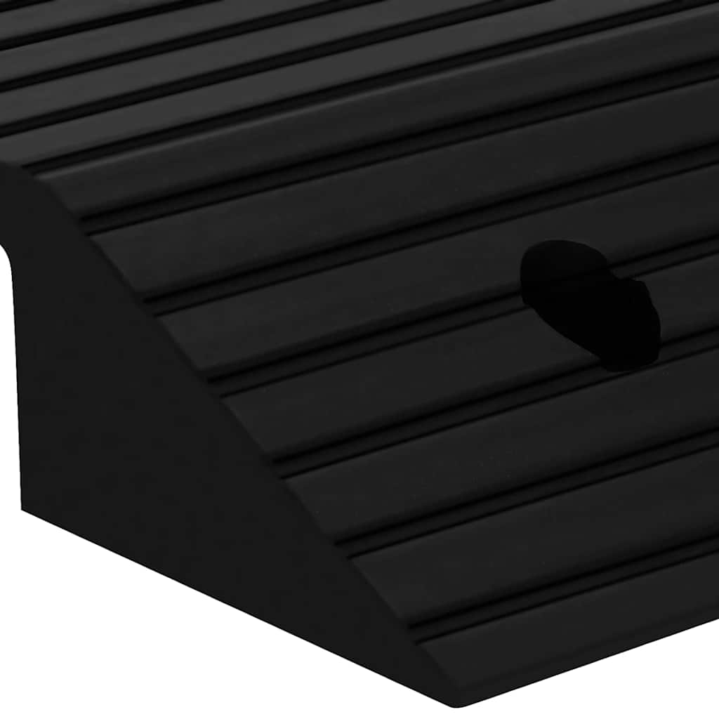 Rampe per Soglia a Ponte 2 pz 80x40x8 cm in Gomma | homemem39