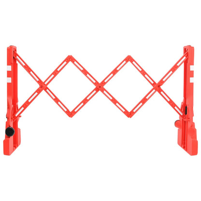 Barriera Stradale Pieghevole Rossa 210x50x105 cm | homemem39