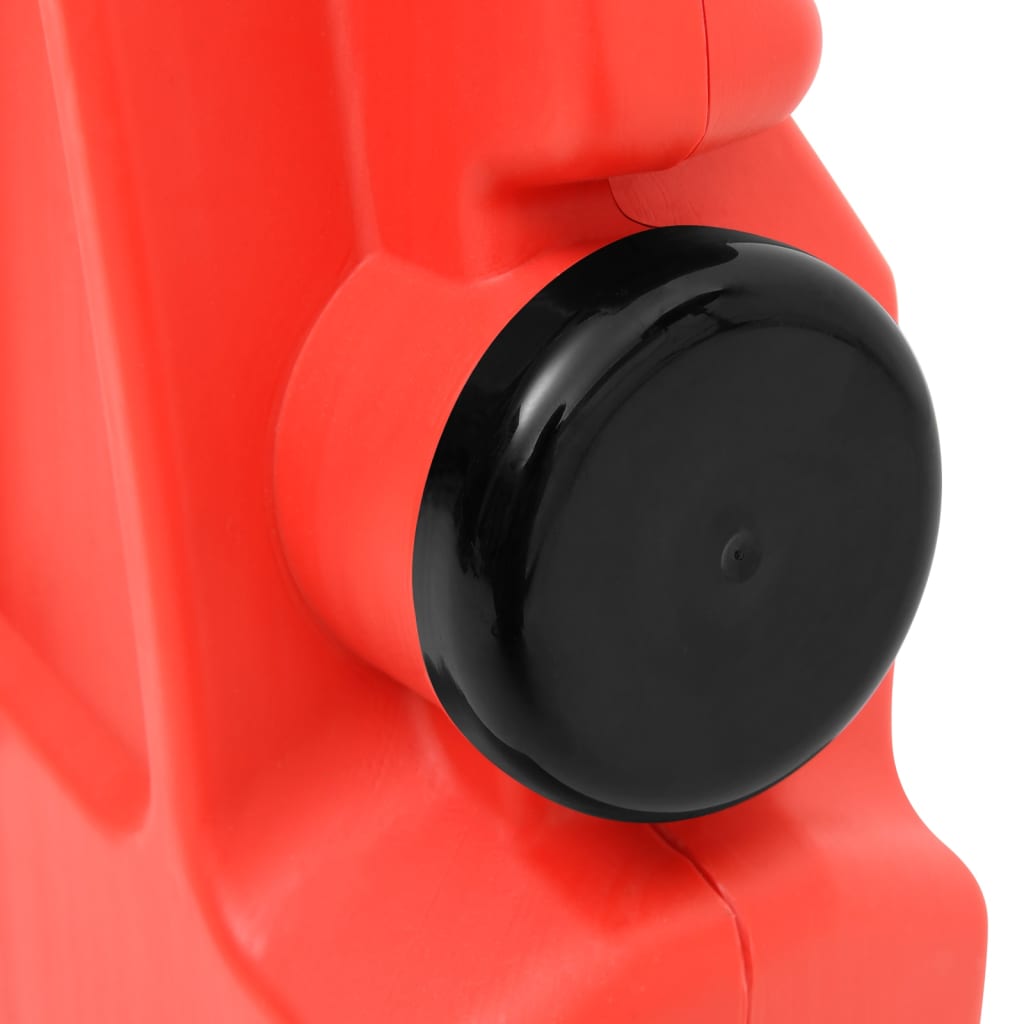 Barriera Stradale Pieghevole Rossa 210x50x105 cm | homemem39