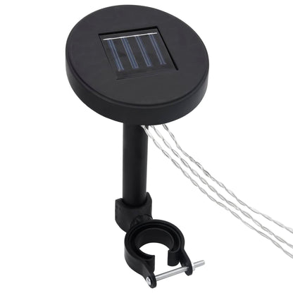 Gazebo con Stringa di Luci LED 3x3 m Antracite | homemem39