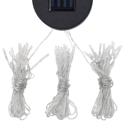 Gazebo con Stringa di Luci LED 3x3 m Antracite | homemem39