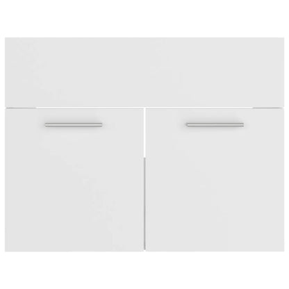 Set Mobili da Bagno Bianco in Truciolato