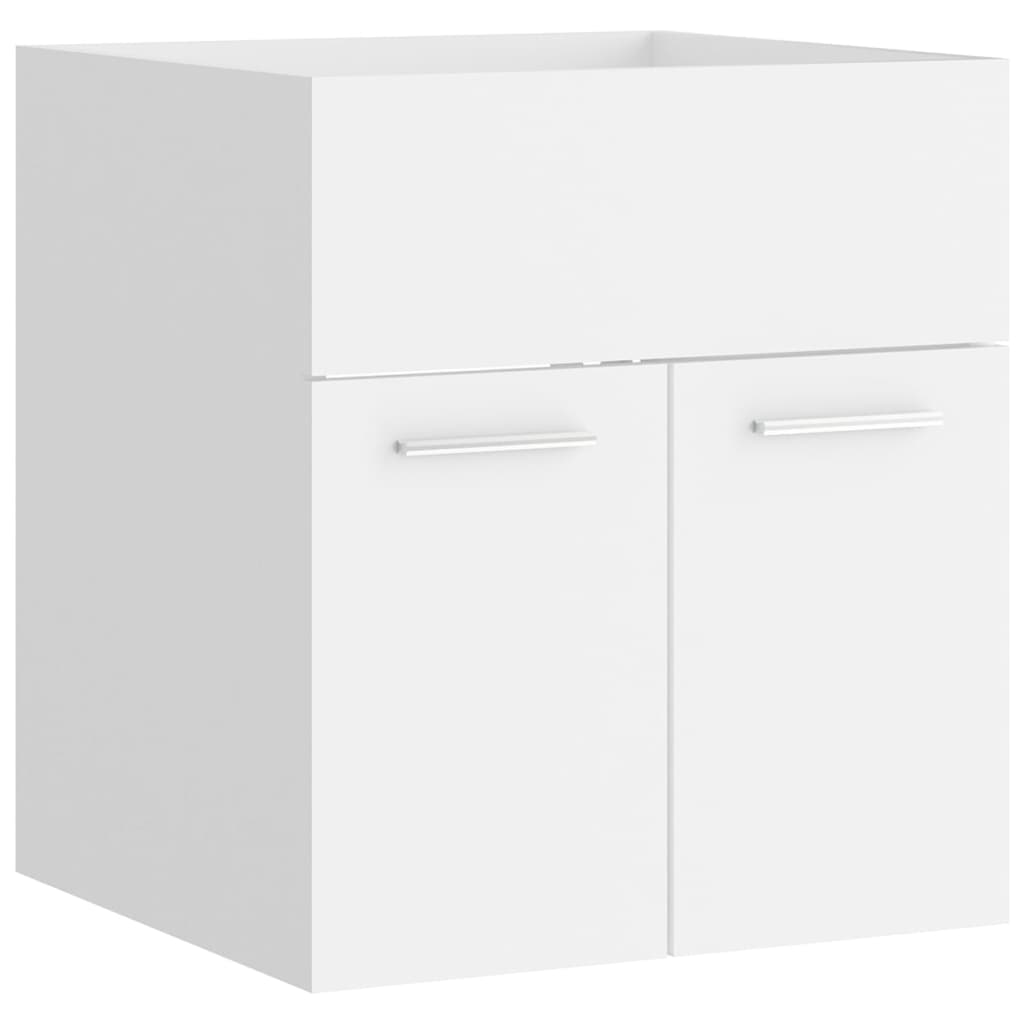 Set Mobili da Bagno Bianco in Truciolato | homemem39