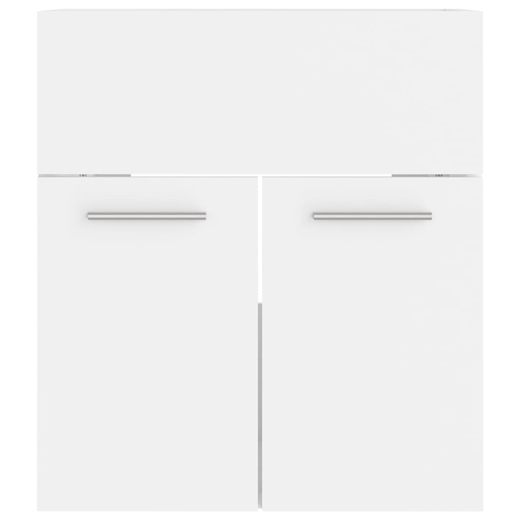 Set Mobili da Bagno Bianco in Truciolato | homemem39