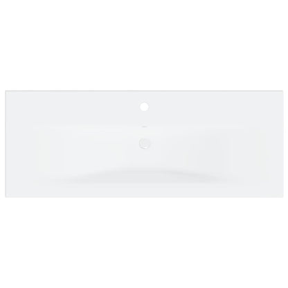 Mobile Bagno con Lavabo Integrato Bianco in Legno Multistrato | homemem39