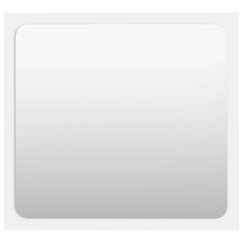 Set Mobili da Bagno Bianco Lucido in Legno Multistrato | homemem39