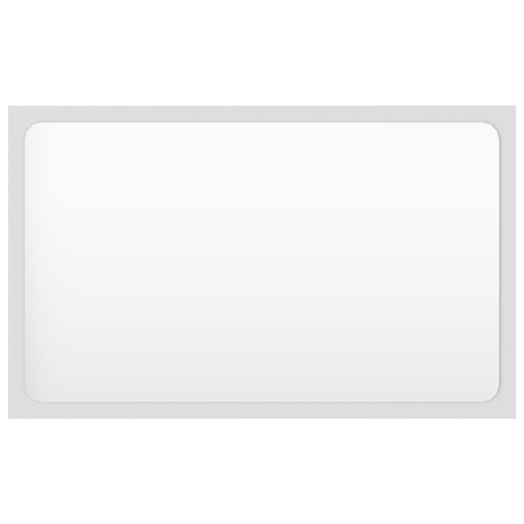 Set Mobili da Bagno Bianco in Legno Multistrato