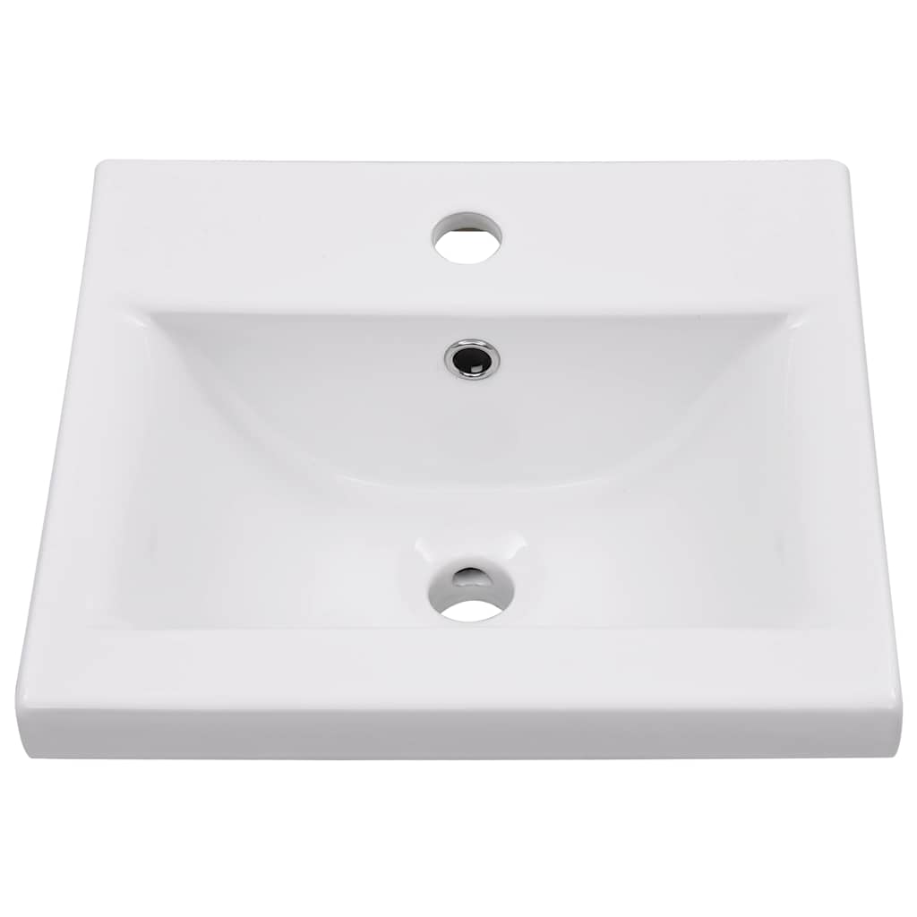 Mobile con Lavabo Integrato Bianco in Legno Multistrato