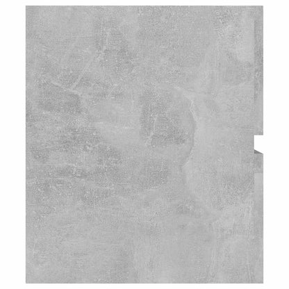 Mobile con Lavabo Integrato Grigio Cemento in Legno Multistrato | homemem39