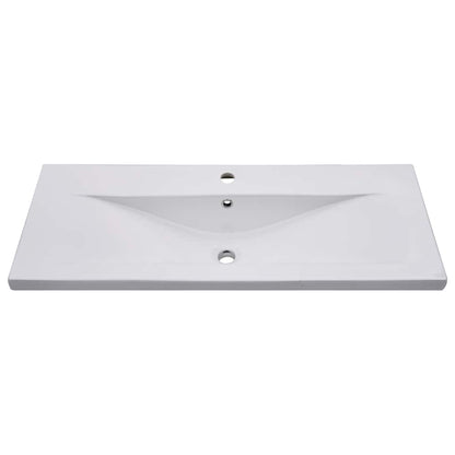 Mobile con Lavabo Integrato Grigio Cemento in Legno Multistrato | homemem39