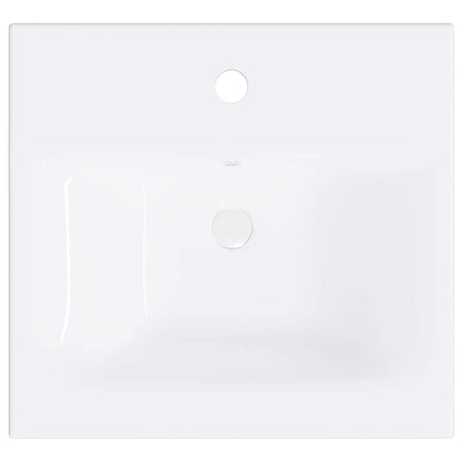 Mobile con Lavabo Integrato Bianco in Legno Multistrato