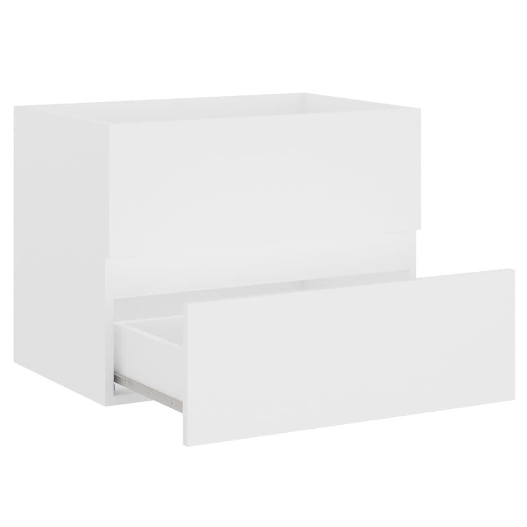 Set Mobili da Bagno Bianco in Legno Multistrato | homemem39