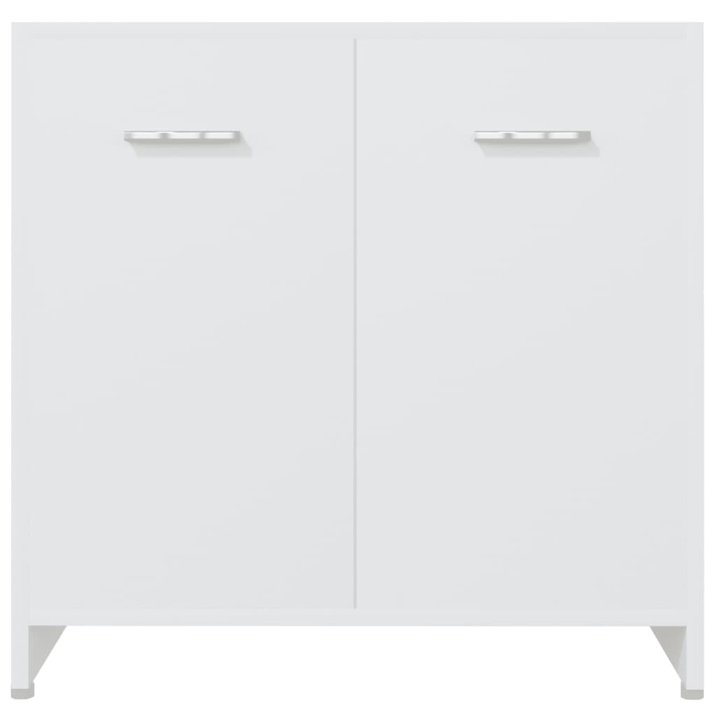 Set Mobili da Bagno 4 pz Bianco | homemem39
