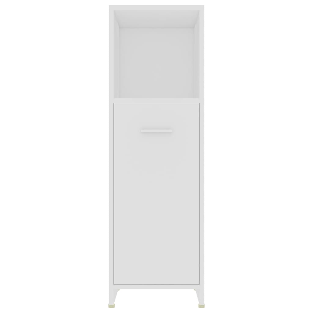 Set Mobili da Bagno 4 pz Bianco | homemem39