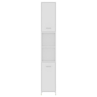 Set Mobili da Bagno 4 pz Bianco | homemem39
