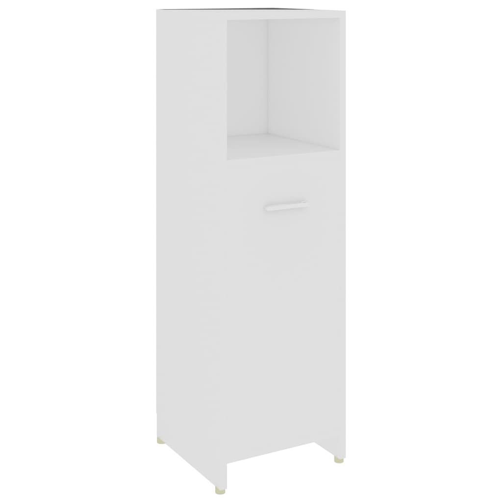 Set Mobili da Bagno 4 pz Bianco | homemem39