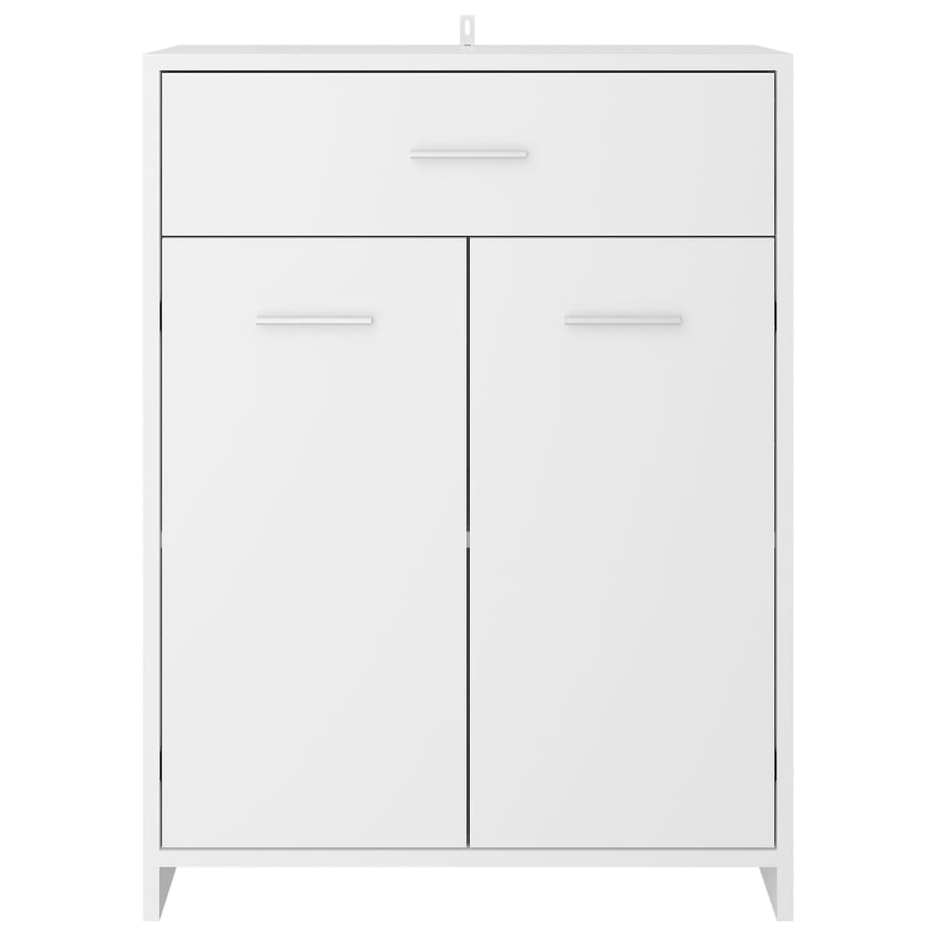 Set Mobili da Bagno 4 pz Bianco | homemem39