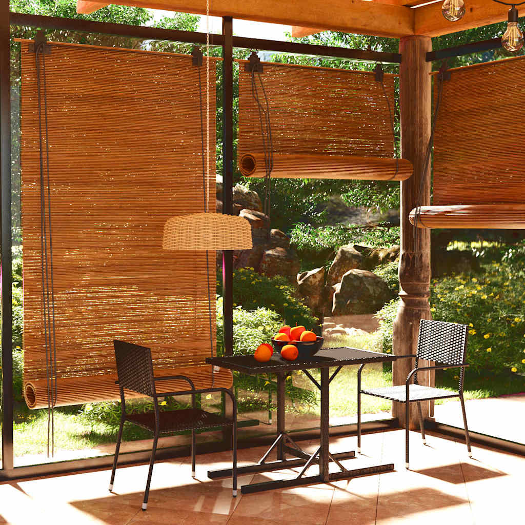 Set Mobili da Pranzo per Giardino 3 pz Nero | homemem39