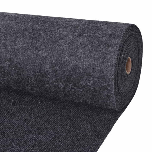 Tappeto Antracite 1,2 x 20 m Poliestere | homemem39