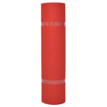 Tappeto Tinta unita Rosso 1,2 x 12 m Poliestere | homemem39