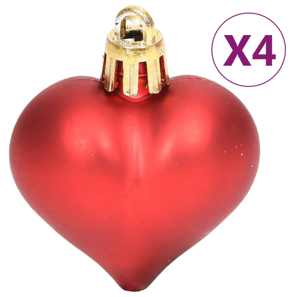 Set Addobbi di Natale 70 pz Oro e Rosso | homemem39