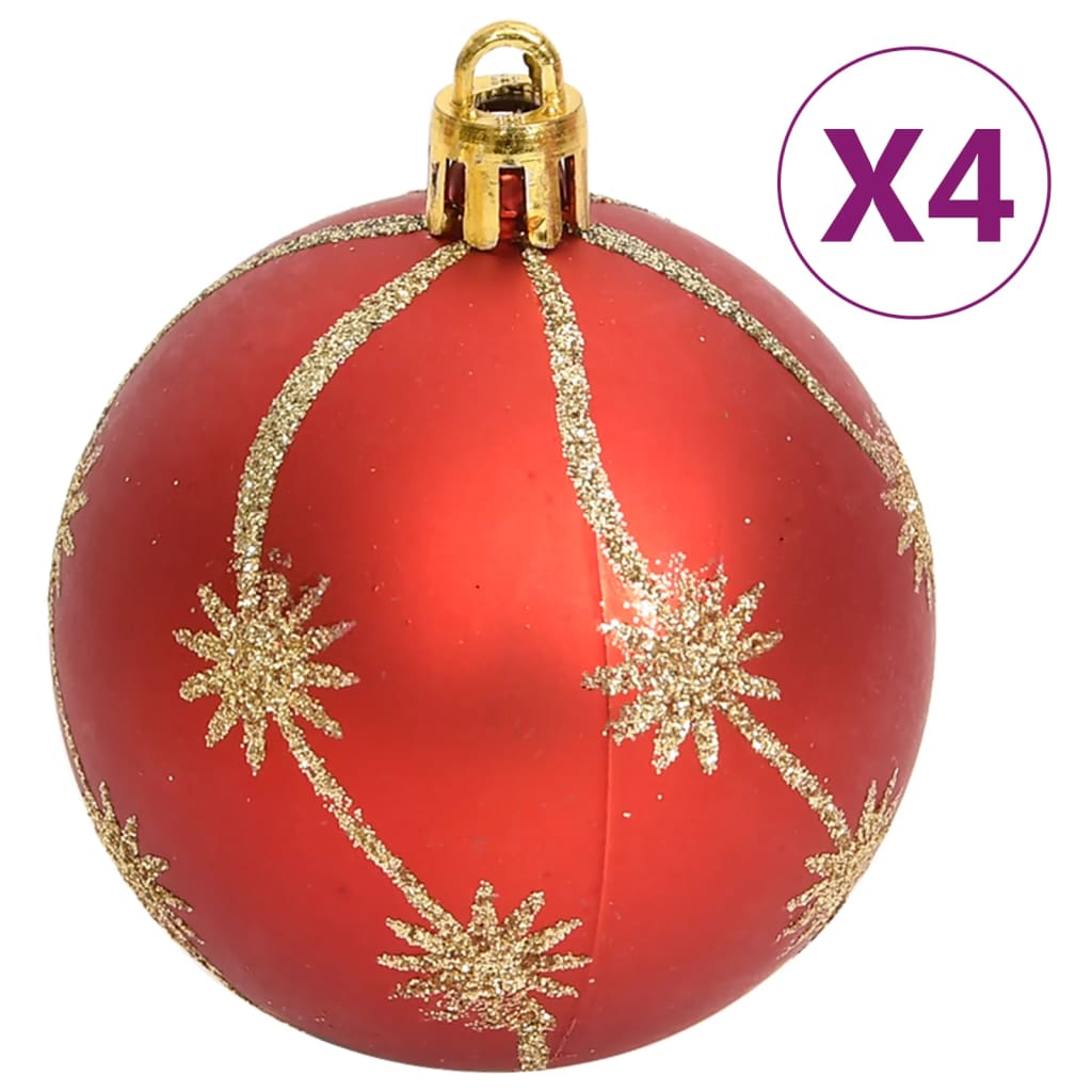 Set Addobbi di Natale 108 pz Oro e Rosso | homemem39