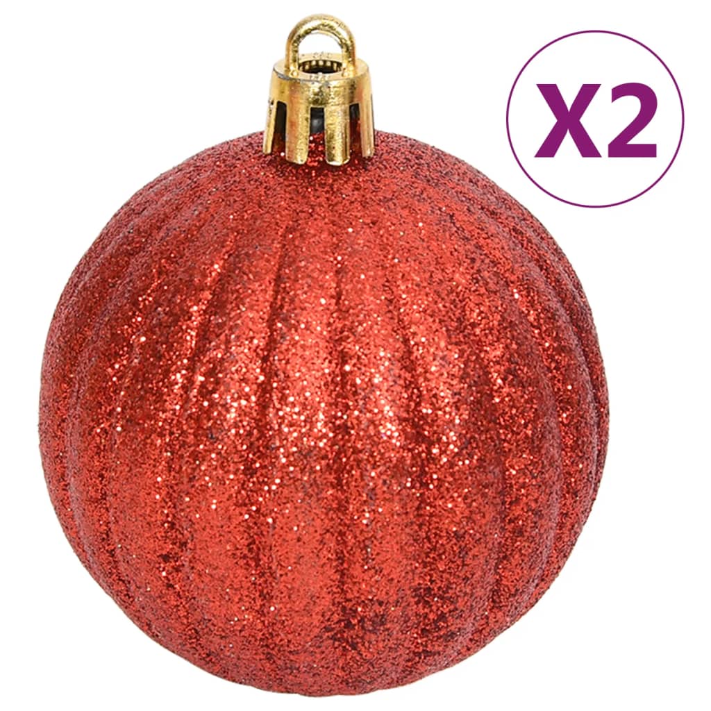 Set Addobbi di Natale 108 pz Oro e Rosso | homemem39