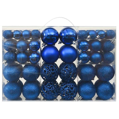 Set Palline di Natale 100 pz Blu | homemem39