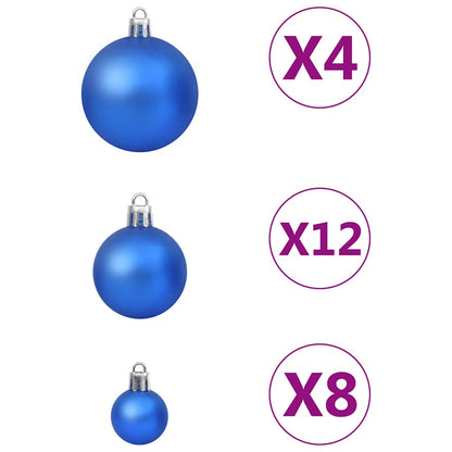 Set Palline di Natale 100 pz Blu | homemem39